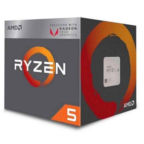 Procesador AMD Ryzen 5-3400G 3.70GHz 730143309837 YD3400C5FHBOX AMD-RYZEN YD3400C5FHBOX