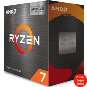 Procesador AMD Ryzen 7 5700X3D 3GHz Socket AM4 730143316088 100-100001503WOF AMD-RYZEN 7 5700X3D 3GHZ