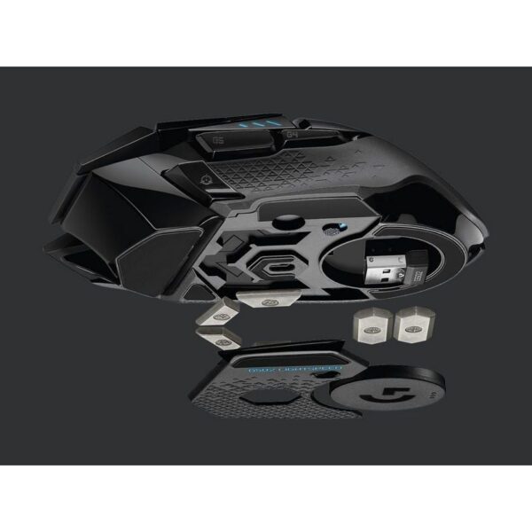 Ratón Gaming Inalámbrico Logitech G502 Lightspeed/ Batería recargable/Hasta 25600 DPI - Imagen 4