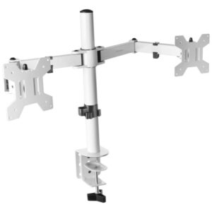 Soporte de Mesa para 2 Monitores Mars Gaming MARM2/ Giratorio/ Inclinable/ hasta 8kg 8435693103868 MARM2W TAC-SOPORTE MARM2 WH