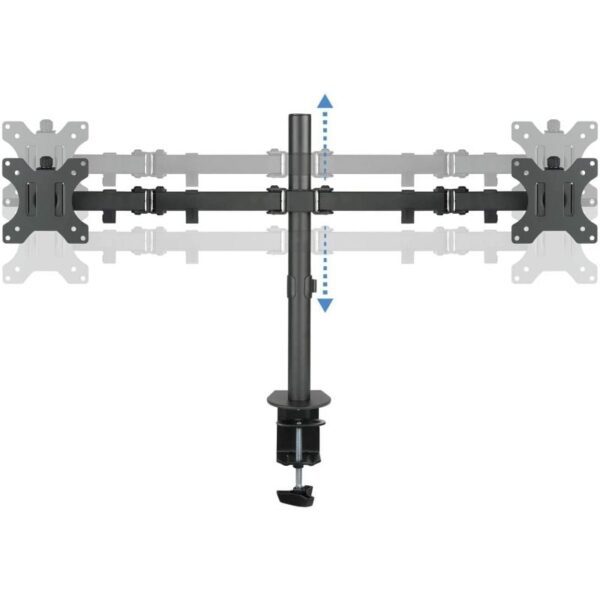 Soporte de Mesa para 2 Monitores TooQ DB1232TN-B/ Giratorio/ Inclinable/ hasta 8kg - Imagen 4