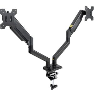 Soporte de Mesa para 2 Monitores TooQ DB1434TNR-B/ hasta 10kg 8433281015456 DB1434TNR-B TOO-SOPORTE DB1434TNR-B