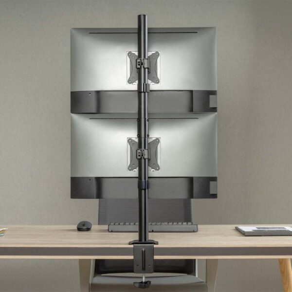 Soporte de Mesa para 2 Monitores o TV Aisens DT32TSR-229/ Giratorio/ Inclinable/ hasta 9kg - Imagen 4