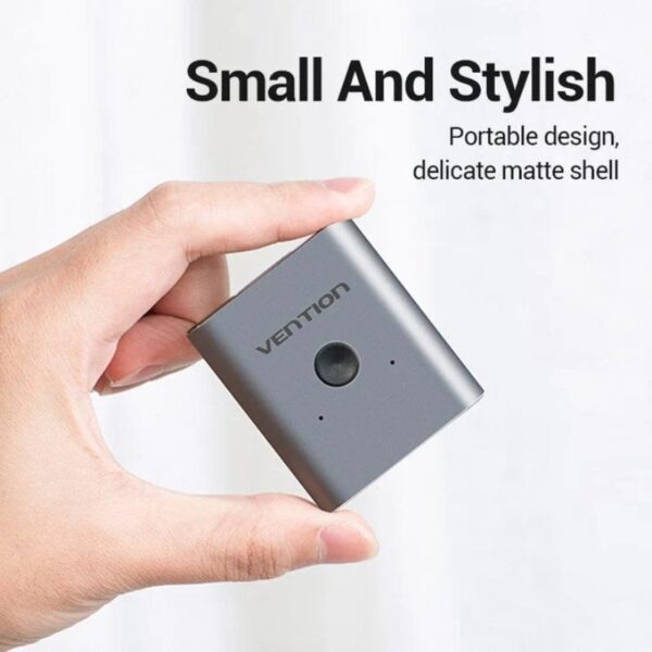 Switch Conmutador 4K HDMI 2.0 Bidireccional Vention AFUH0 HDMI Hembra / 2x HDMI Hembra - Imagen 5