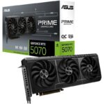 Tarjeta Gráfica Asus Prime GeForce RTX 5070 OC Edition/ 12GB GDDR7 4711387837825 90YV0M10-M0NA00 ASU-GF PRIME RTX5070 OC 12G