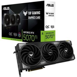Tarjeta Gráfica Asus TUF Gaming GeForce RTX 5070 Ti OC/ 16GB GDDR7 4711387861455 90YV0MD0-M0NA00 ASU-GF TUF RTX5070TI OC 16G