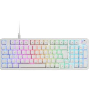 Teclado Gaming Mecánico Mars Gaming MKPROBES/ Switch Azul/ Blanco 8435693110439 MKPROWBES TAC-TEC MKPROBES WH