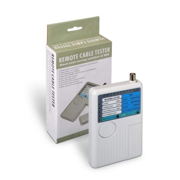 Tester Aisens A142-0313 para RJ11-RJ12-RJ45/ USB/ Coaxial - Imagen 3