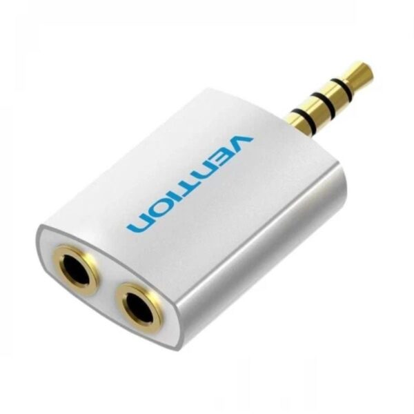 Adaptador Audio Vention BDAW0/ Jack 3.5 Macho - 2x Jack 3.5 Hembra/ Blanco 6922794727687 BDAW0 VEN-ADP BDAW0