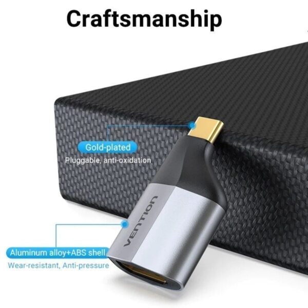 Adaptador USB Tipo-C Vention TCAH0/ USB Tipo-C Macho - HDMI Hembra - Imagen 4