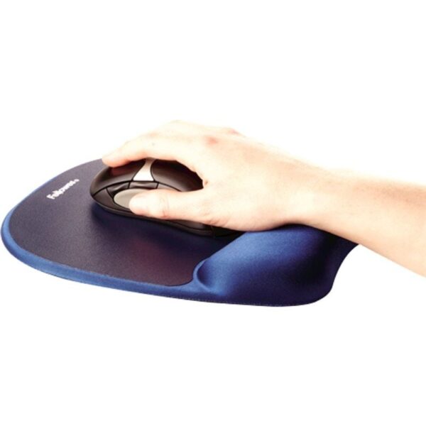 Alfombrilla Ergonómica Fellowes 9172801/ 20 x 196 x 230mm/ Azul - Imagen 2