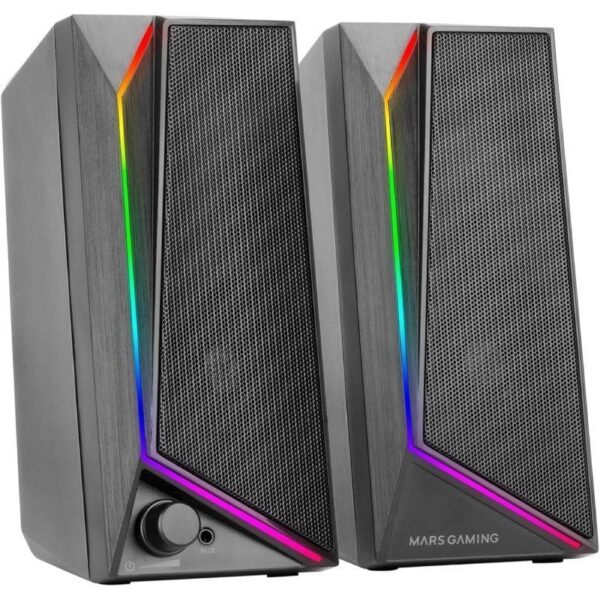Altavoces Mars Gaming MS72/ 15W/ 2.0/ Negros 8435693108894 MS72 TAC-ALT MS72 BK