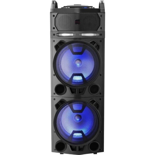 Altavoz Portable con Bluetooth Aiwa KBTUS-900/ 800W/ Incluye 2 Micrófonos