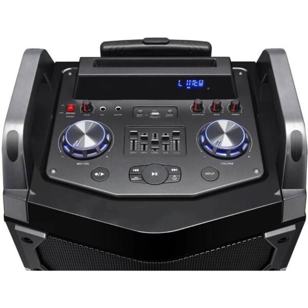 Altavoz Portable con Bluetooth Aiwa KBTUS-900/ 800W/ Incluye 2 Micrófonos - Imagen 3