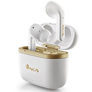 Auriculares Bluetooth NGS Ártica Trophy con estuche de carga/ Autonomía 5h/ Blancos 8435430620221 ARTICATROPHYWHITE NGS-AUR ARTICATROPHYWHITE