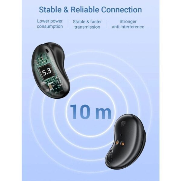 Auriculares Bluetooth Vention Tiny T11 NBJW0 con estuche de carga/ Autonomía 8h/ Blancos - Imagen 5