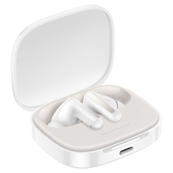 Auriculares Bluetooth Xiaomi Redmi Buds 6 con estuche de carga/ Autonomía 10h/ Blancos - Imagen 2