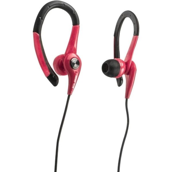 Auriculares Deportivos Elbe AU-107-MIC/ con Micrófono/ Jack 3.5/ Rojos y Negros - Imagen 5
