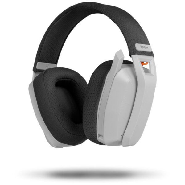Auriculares Gaming Inalámbricos con Micrófono Krom Kanji/ Bluetooth/ USB 2.0/ Blancos - Imagen 3