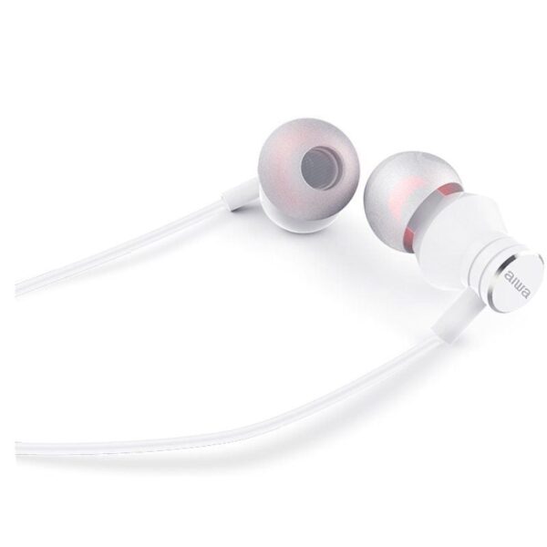 Auriculares Intrauditivos Aiwa ESTM-50USB-C/WT/ con Micrófono/ USB Tipo-C/ Blancos - Imagen 2