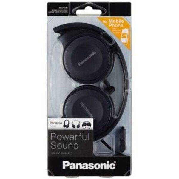 Auriculares Panasonic RP-HF100ME/ con Micrófono/ Jack 3.5/ Negros - Imagen 4