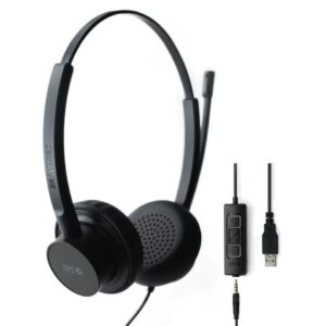 Auriculares SPC Brave Pro/ con Micrófono/ Jack 3.5/ USB/ Negros 8436609910280 4725A SPC-AUR BRAVE PRO JACK