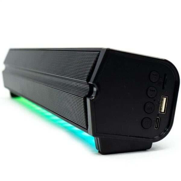 Barra de Sonido RGB con Bluetooth Woxter Big Bass 310 BT/ 20W/ 2.0 - Imagen 2