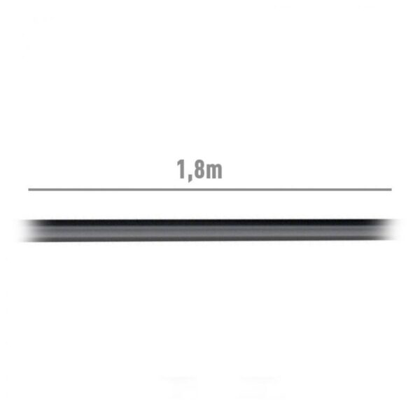 Cable Alargador USB 2.0 Aisens A101-0016/ USB Macho - USB Hembra/ Hasta 2.5W/ 60Mbps/ 1.8m/ Negro - Imagen 3