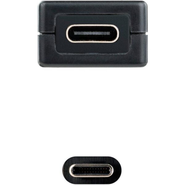 Cable Alargador USB Tipo-C 3.2 con Amplificador Nanocable 10.01.1312/ USB Tipo-C Macho - USB Tipo-C Hembra/ 10m/ Negro - Imagen 3
