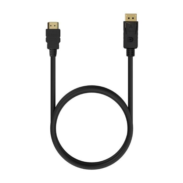 Cable Conversor Aisens A125-0551/ DisplayPort Macho - HDMI Macho/ Hasta 5W/ 2300Mbps/ 1.5m/ Negro - Imagen 3