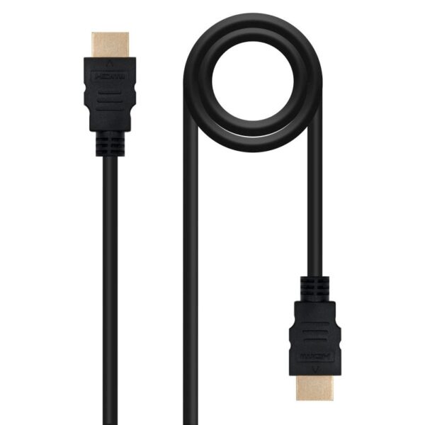 Cable HDMI 1.3b Nanocable 10.15.0305/ HDMI Macho - HDMI Macho/ 5m/ Negro - Imagen 2