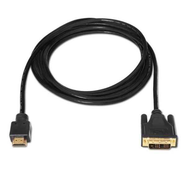 Cable HDMI Aisens A117-0090/ DVI Macho - HDMI Macho/ Hasta 10W/ 720Mbps/ 1.8m/ Negro - Imagen 2