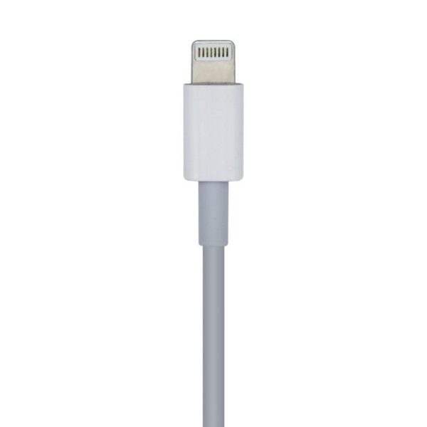 Cable USB 2.0 Tipo-C Lightning Aisens A102-0441/ Lightning Macho - USB Tipo-C Macho/ 20cm/ Blanco - Imagen 2