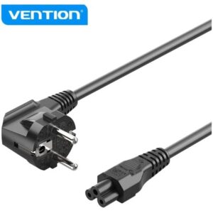 Cable de Alimentación Vention ZCKBAC/ IEC C5 Hembra - CEE7 Macho/ 1.8m/ Negro 6922794775824 ZCKBAC VEN-CAB ZCKBAC