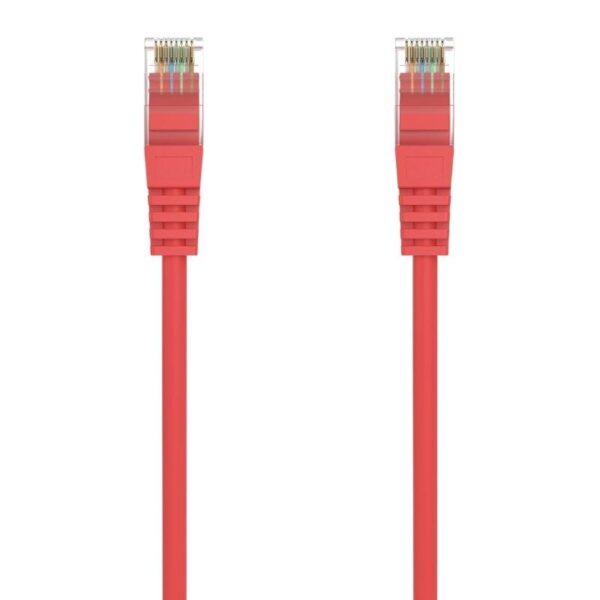 Cable de Red RJ45 AWG24 UTP Aisens A145-0556 Cat.6A/ LSZH/ 25cm/ Rojo - Imagen 3