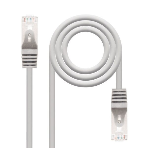Cable de Red RJ45 FTP Nanocable 10.20.0810 Cat.6/ 10m/ Gris - Imagen 2