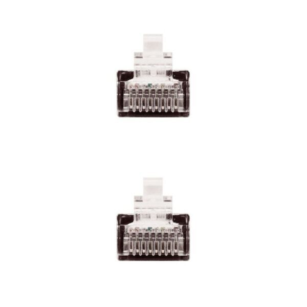 Cable de Red RJ45 UTP Nanocable 10.20.0400-L25-BK Cat.6/ 25cm/ Negro - Imagen 3