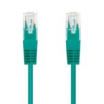 Cable de Red RJ45 UTP Nanocable 10.20.0400-L25-GR Cat.6/ 25cm/ Verde 8433281010987 10.20.0400-L25-GR NAN-CAB 10 20 0400-L25-GR