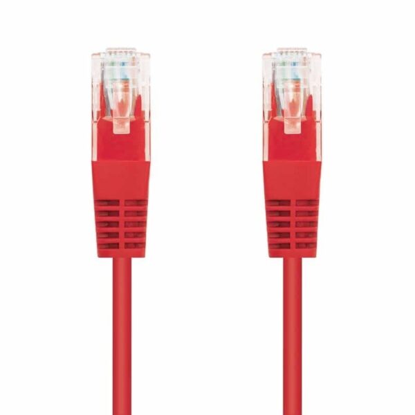 Cable de Red RJ45 UTP Nanocable 10.20.0400-R Cat.6/ 50cm/ Rojo 8433281003538 10.20.0400-R NAN-CAB 10 20 0400-R