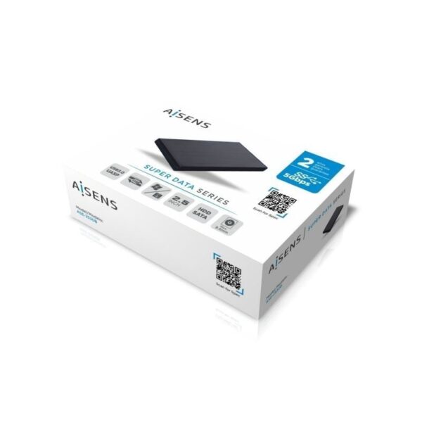 Caja Externa para Disco Duro de 2.5" Aisens ASE-2530B/ USB 3.1 - Imagen 5