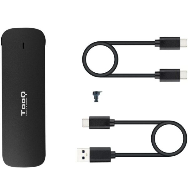 Caja Externa para Disco SSD M.2 NVMe TooQ TQE-2201B/ USB 3.1 Gen2/ Sin tornillos - Imagen 2