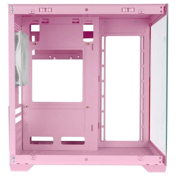 Caja Gaming Minitorre Mars Gaming MC-VIEW2/ Rosa - Imagen 4