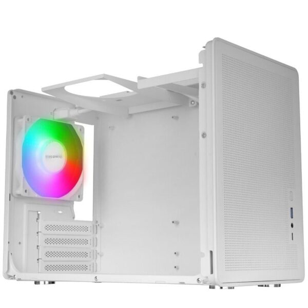 Caja Gaming Minitorre Mars Gaming MC-XPS/ Blanca - Imagen 4