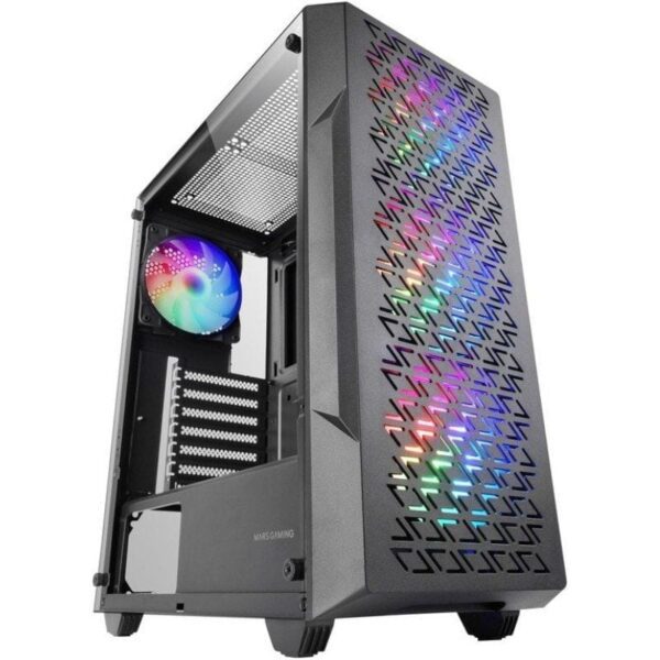 Caja Gaming Semitorre Mars Gaming MC-GEO 8435693107965 MCGEO TAC-CAJA MC-GEO BK