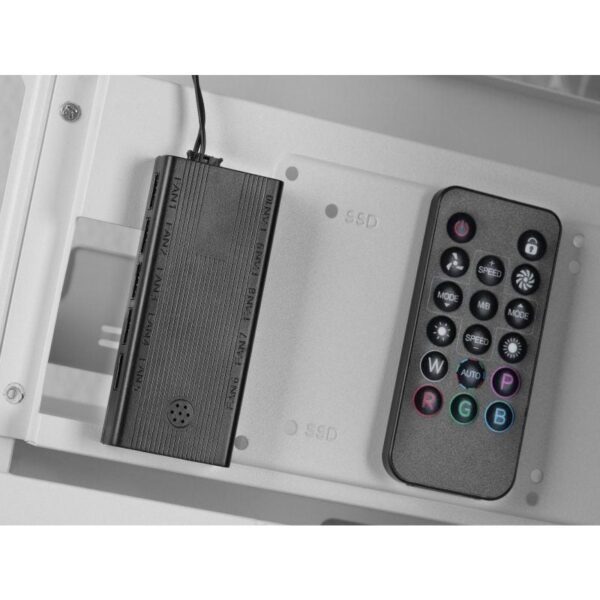 Caja Gaming Torre Mars Gaming MC-INFINIO/ Blanca - Imagen 5