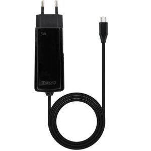 Cargador de Portátil GaN TooQ TQLC-USBCGAN100PD-C USB Tipo-C/ 45W/ Automático/ Voltaje 5-20V 8433281015258 TQLC-USBCGAN45PD-C TOO-CAR TQLC-USBCGAN45PD-C