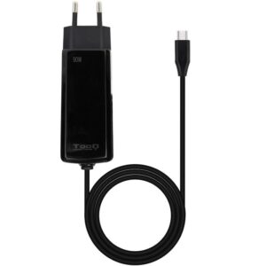 Cargador de Portátil GaN TooQ TQLC-USBCGAN90PD-C USB Tipo-C/ 90W/ Automático/ Voltaje 5-20V 8433281015272 TQLC-USBCGAN90PD-C TOO-CAR TQLC-USBCGAN90PD-C
