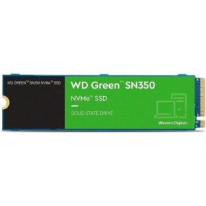 Disco SSD Western Digital WD Green SN350 500GB/ M.2 2280 PCIe 718037880099 WDS500G2G0C WD-SSD WD GREEN SN350 500GB