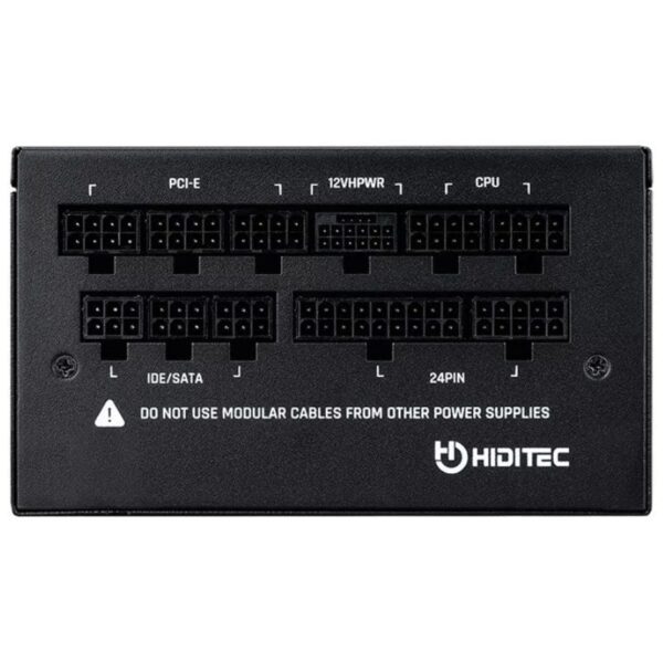 Fuente de Alimentación Hiditec GDX750 V2/ 750W/ Ventilador 14cm/ ATX 3.0/ PCIe 5.0/ 80 Plus Gold - Imagen 4