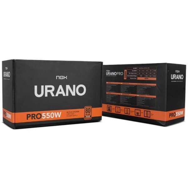 Fuente de Alimentación Nox Urano VX/ 550W/ Ventilador 12cm/ 80 Plus Bronze - Imagen 5